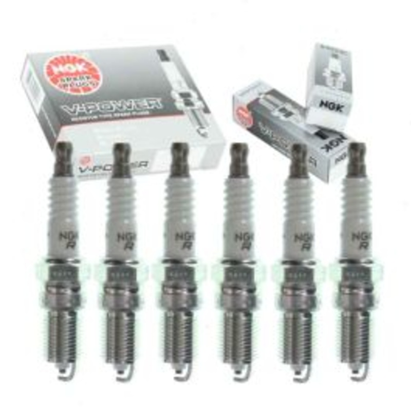 6 pc NGK V-Power Spark Plugs for 2006-2010 Chevrolet Malibu 3.5L 3.9L V6