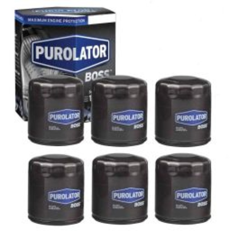 6 pc Purolator BOSS PBL10111 Engine Oil Filters