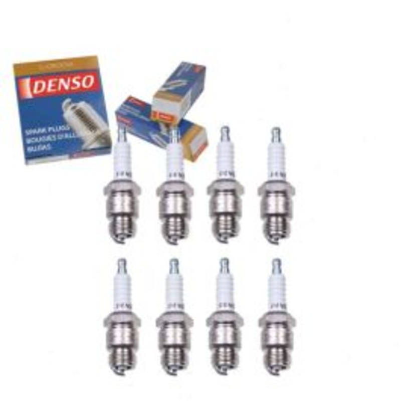 8 pc DENSO Standard U-Groove Spark Plugs for 1967-1973 Mercury Cougar 4.7L 5.0L 5.8L V8