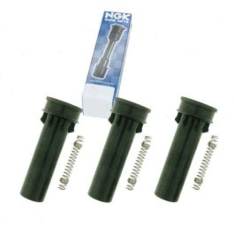 3 pc NGK Ignition Coil Boots for 2009-2012 Dodge Nitro 3.7L V6