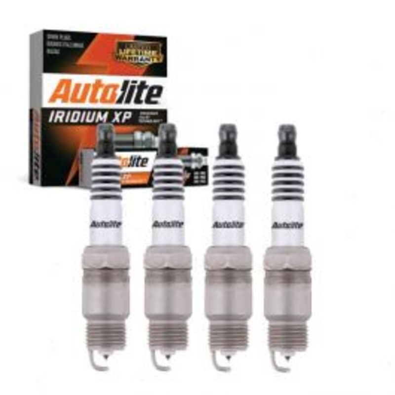 4 pc Autolite Iridium XP Spark Plug for 1976-1977 Pontiac Sunbird 2.3L L4