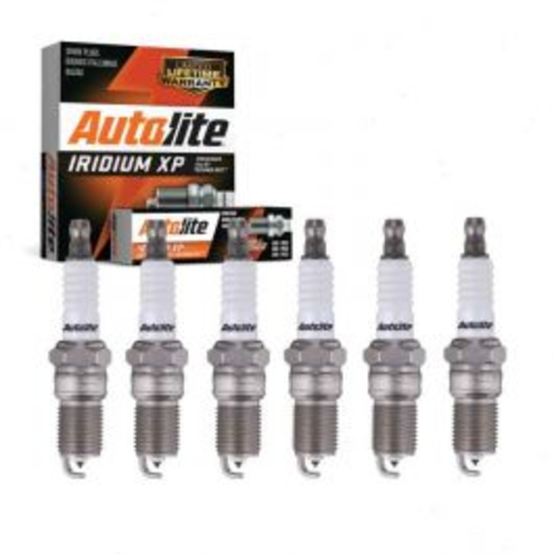 6 pc Autolite Iridium XP Spark Plug for 1983 Ford LTD 3.8L V6