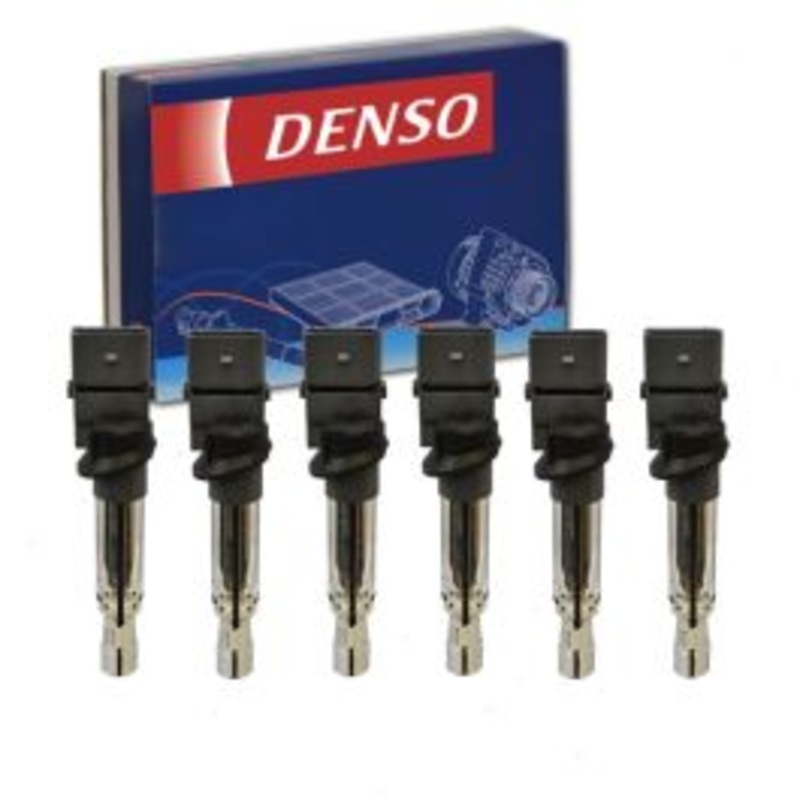 6 pc DENSO Direct Ignition Coils for 2007-2010 Audi Q7 3.6L V6