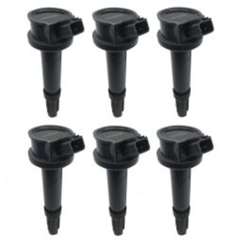 6 pc Hitachi Ignition Coils for 2006-2012 Ford Fusion 3.0L V6