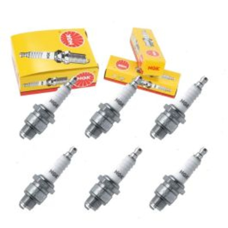 6 pc NGK Standard Spark Plugs for 1958-1965 American Motors American 3.2L L6
