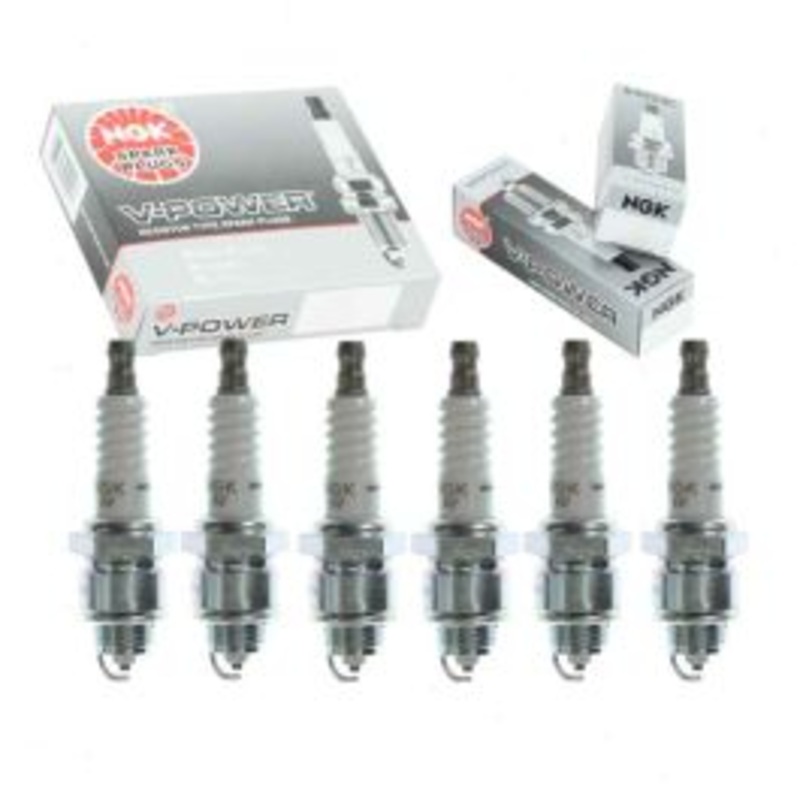 6 pc NGK V-Power Spark Plugs for 1968-1969 International 1000B 3.9L L6