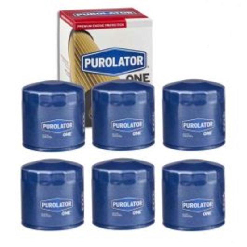 6 pc Purolator ONE PL14670 Engine Oil Filters