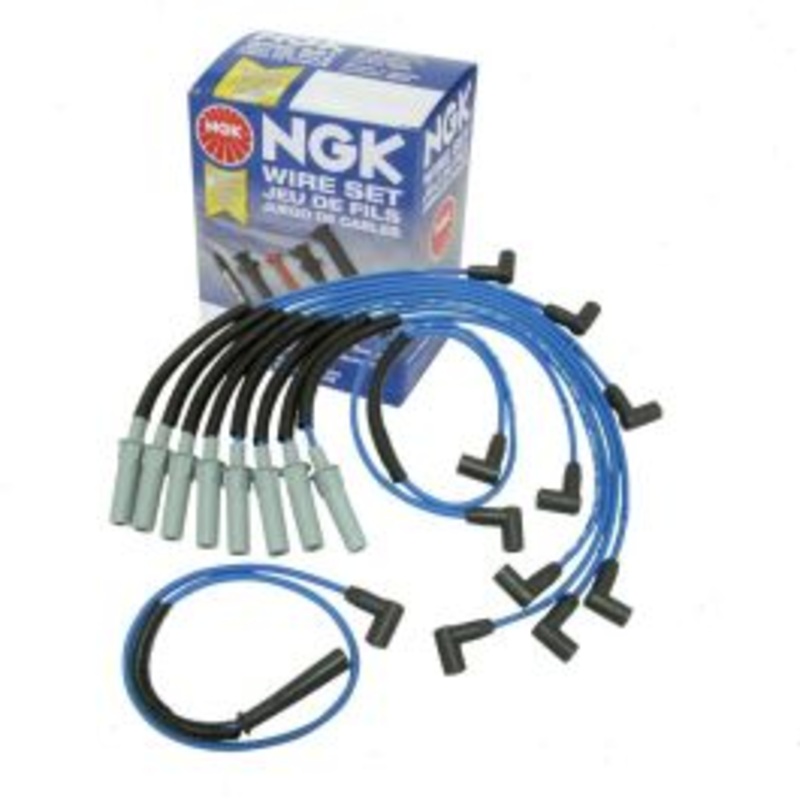NGK Spark Plug Wire Set for 1992-1994 Dodge B350 5.2L 5.9L V8