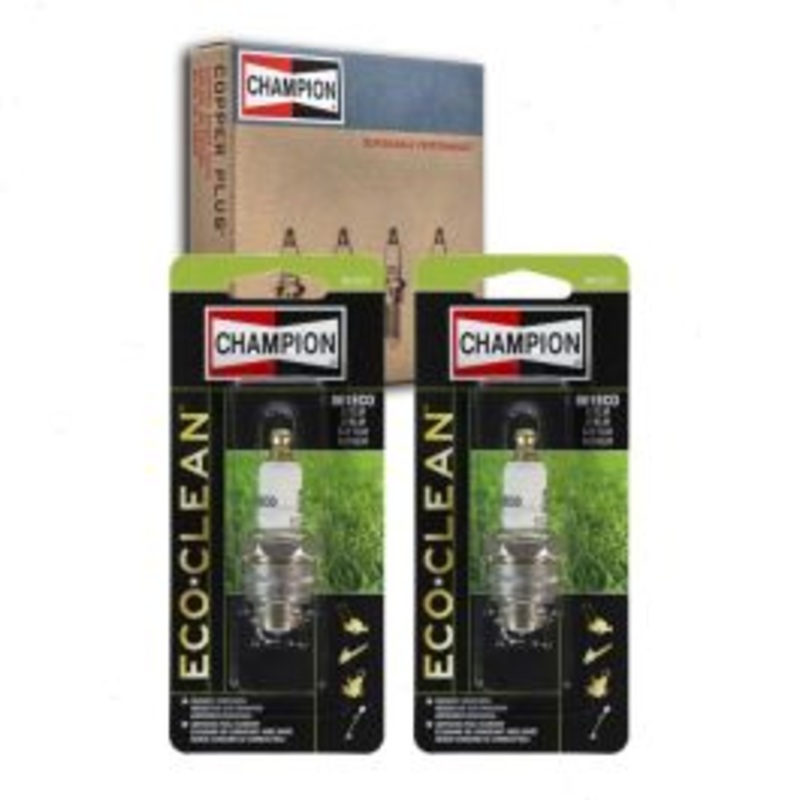 2 pc Champion 861ECO Spark Plugs