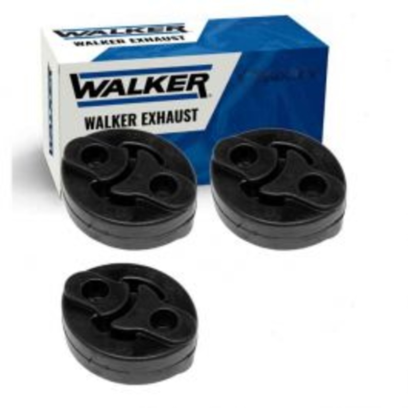 3 pc Walker Muffler Exhaust System Insulators for 1991-1993 Nissan NX 2.0L L4