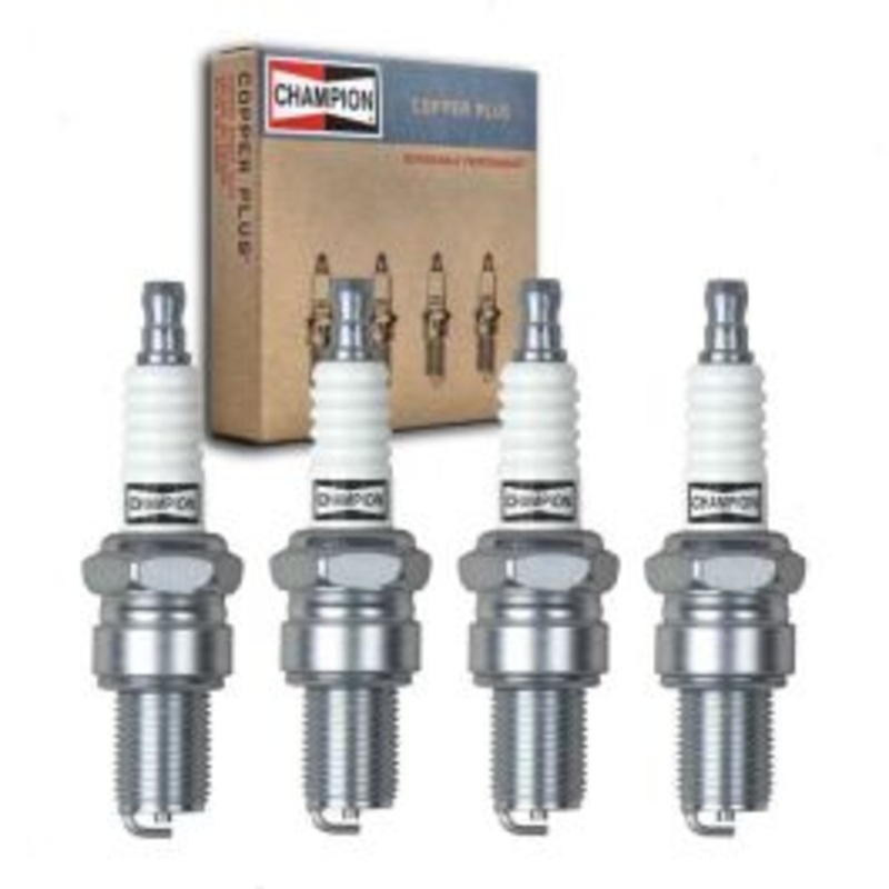 4 pc Champion Copper Plus Spark Plugs for 1947-1950 MG YA 1.3L L4