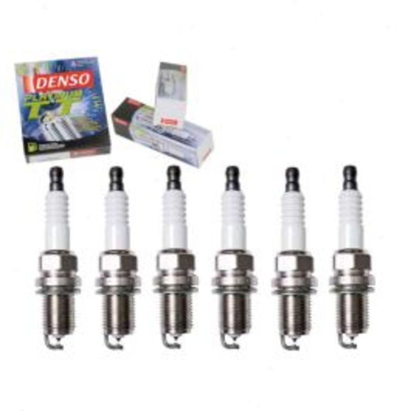 6 pc DENSO Platinum TT Spark Plugs for 1996-2002 Isuzu Trooper 3.2L 3.5L V6