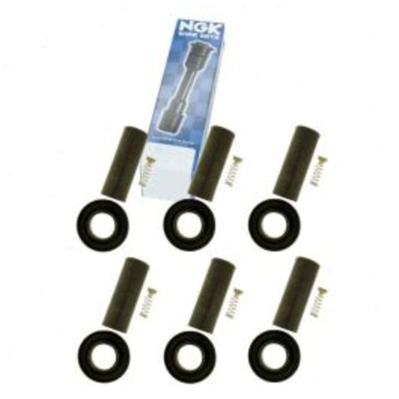 6 pc NGK Ignition Coil Boots for 2004-2008 Mitsubishi Endeavor 3.8L V6