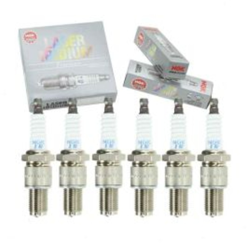 6 pc NGK Laser Iridium 6700 RE7C-L Spark Plugs
