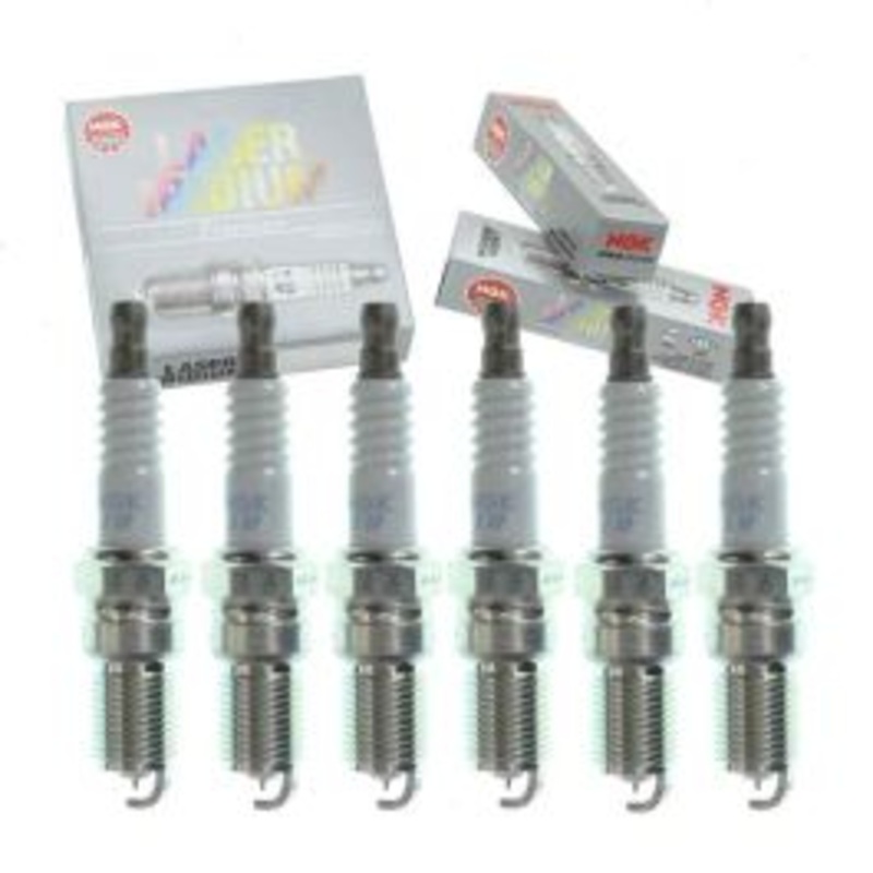 6 pc NGK Laser Iridium Spark Plugs for 1997 Ford E-150 Econoline Club Wagon 4.2L V6