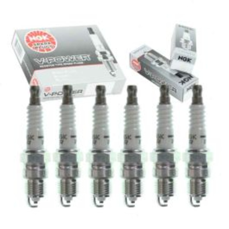6 pc NGK V-Power Spark Plugs for 1983-1991 GMC S15 Jimmy 2.8L 4.3L V6