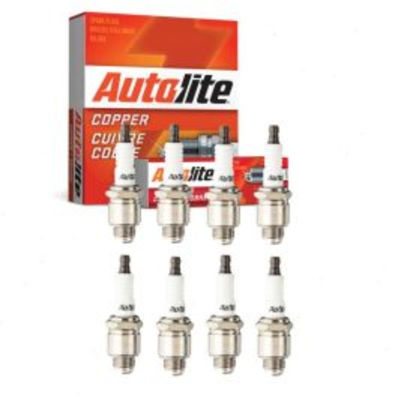 8 pc Autolite Copper Core Spark Plugs for 1952-1954 Allard J2X 5.4L V8