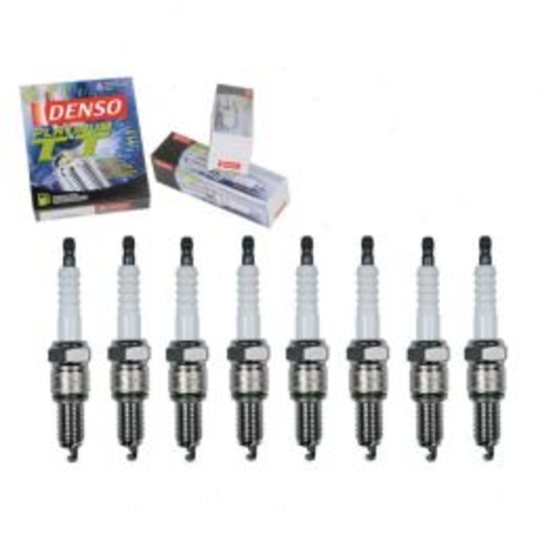8 pc DENSO Platinum TT Spark Plugs for 1972-1973 Jeep J-2500 5.0L 5.9L V8