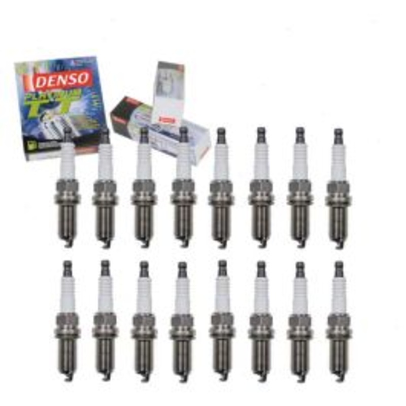 16 pc DENSO Platinum TT Spark Plugs for 2011-2015 Ram 1500 5.7L V8