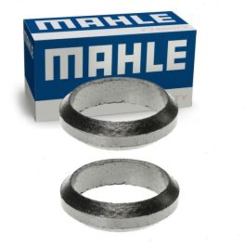 2 pc MAHLE Exhaust Pipe Flange Gaskets for 1955-1980 Ford 300 Bronco C Club Country Custom Sedan Squire 4.3L 4.7L 4.8L 5.0L 5.8L 6.4L V8