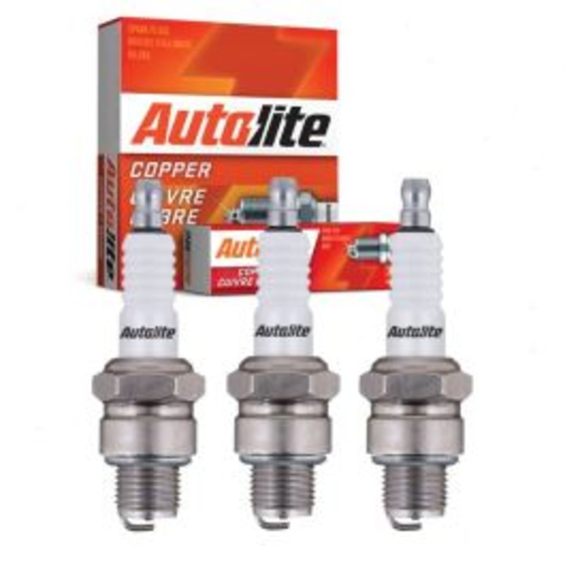 3 pc Autolite Copper Core Spark Plugs for 1958-1959 Berkeley Sports 500