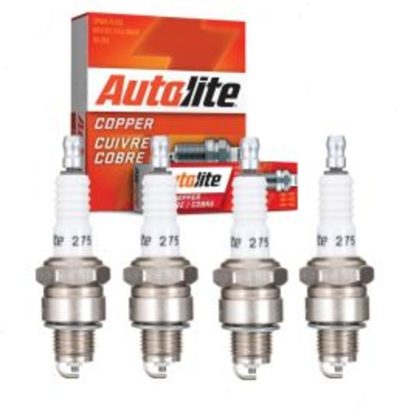 4 pc Autolite Copper Core Spark Plugs for 1963-1980 Triumph Spitfire 1.1L 1.2L 1.3L 1.5L L4