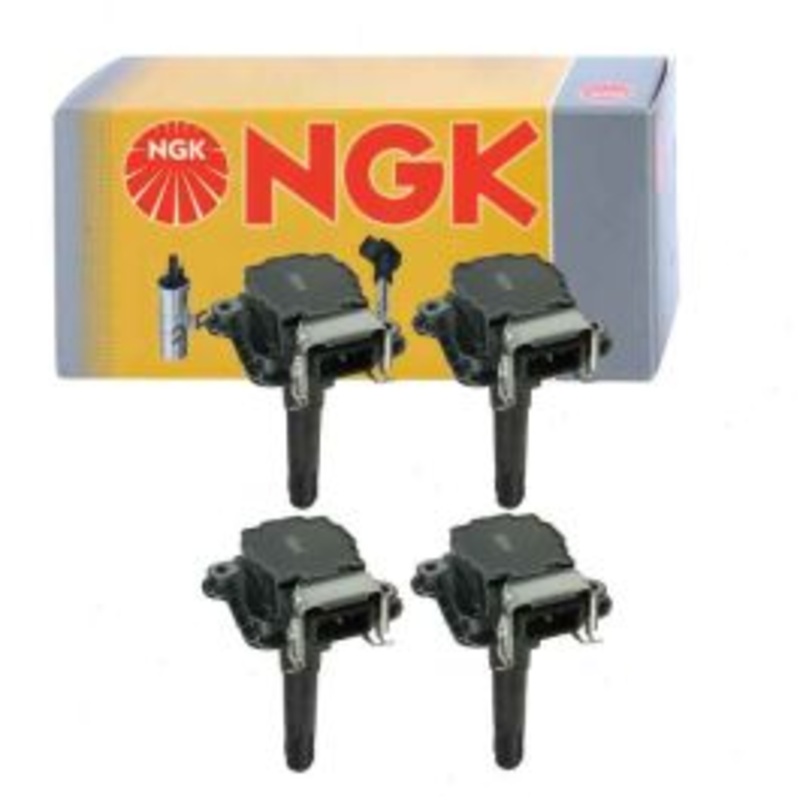 4 pc NGK Ignition Coils for 1997-2000 Audi A4 Quattro 1.8L L4