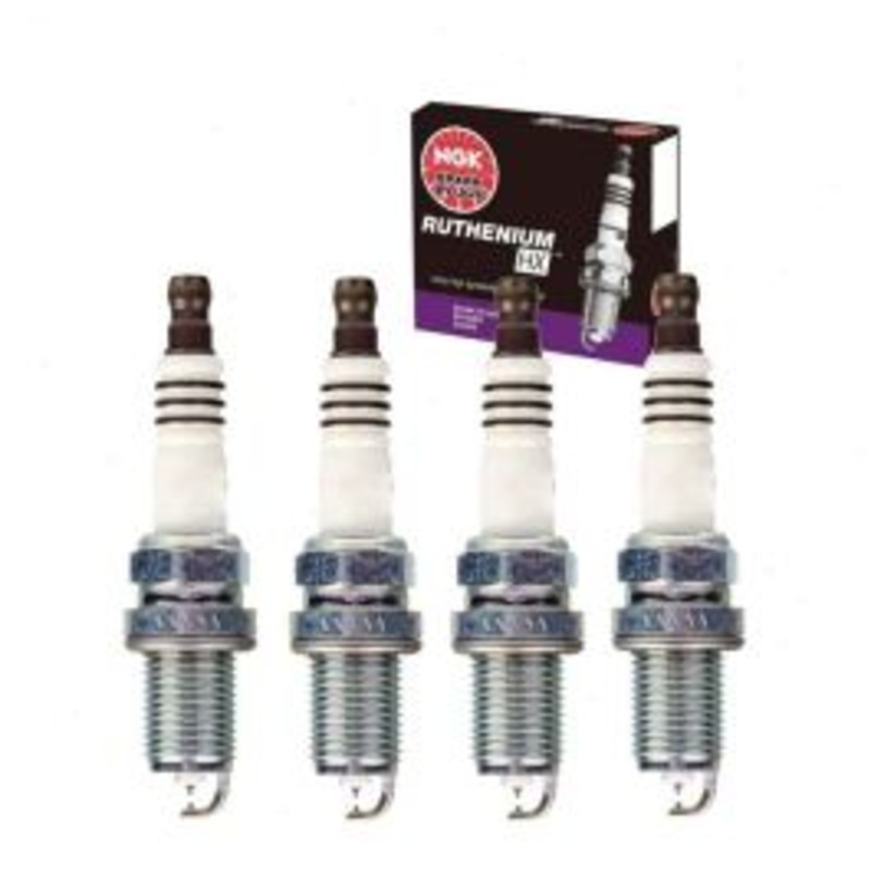 4 pc NGK Ruthenium HX Spark Plugs for 1997-1999 BMW 318is 1.9L L4