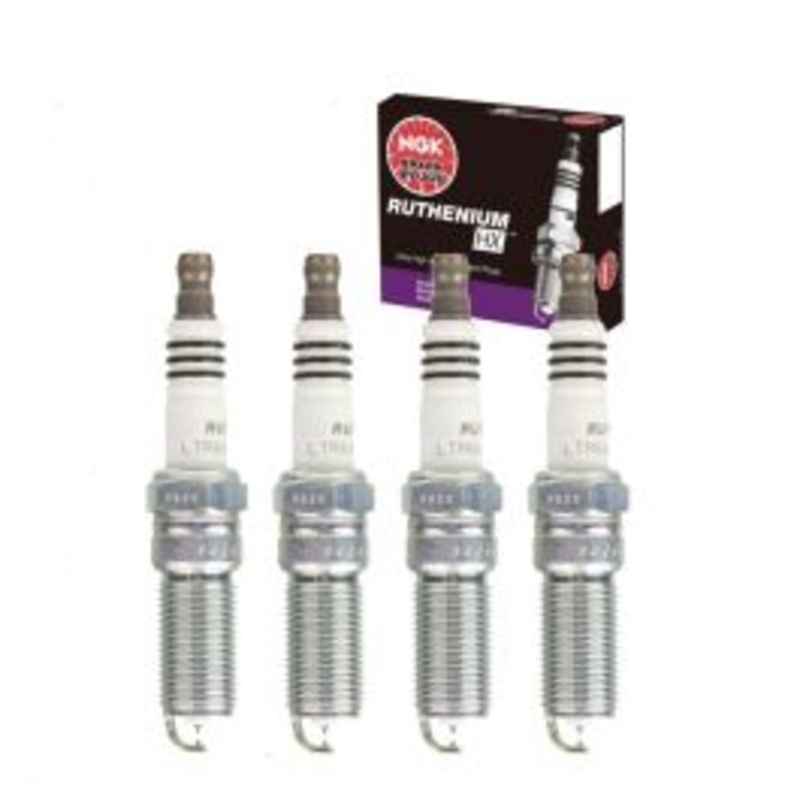 4 pc NGK Ruthenium HX Spark Plugs for 2012-2018 Ford Focus 2.0L L4