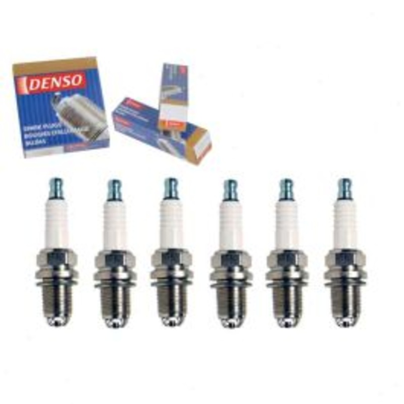 6 pc DENSO Standard Spark Plugs for 1992-1994 Audi 100 2.8L V6