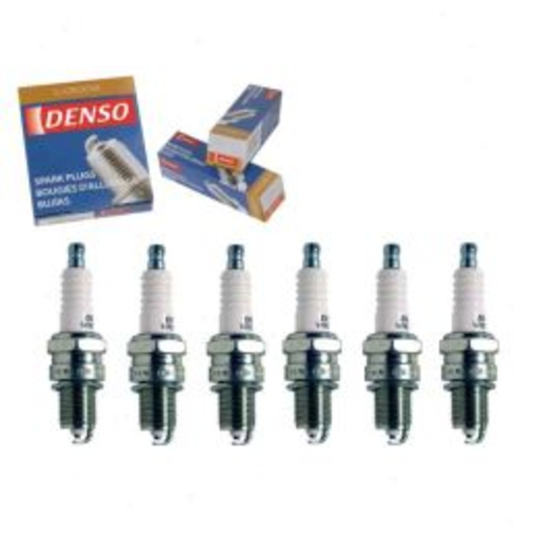 6 pc DENSO Standard U-Groove Spark Plugs for 1978-1984 BMW 633CSi 3.2L L6