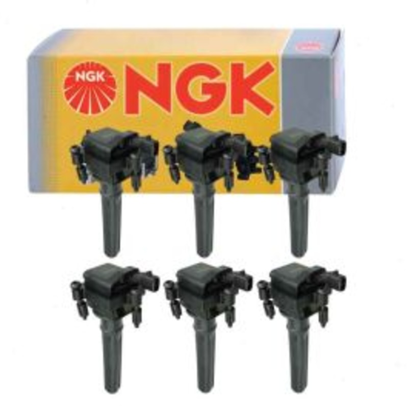 6 pc NGK Ignition Coils for 1998-2004 Dodge Intrepid 3.2L 3.5L V6