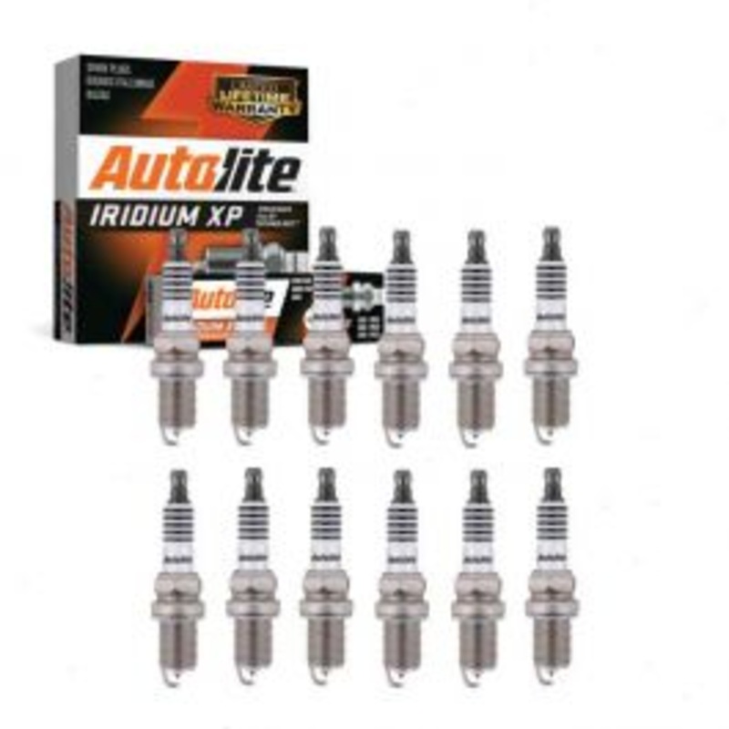 12 pc Autolite Iridium XP Spark Plug for 2010-2011 Aston Martin V12 Vantage