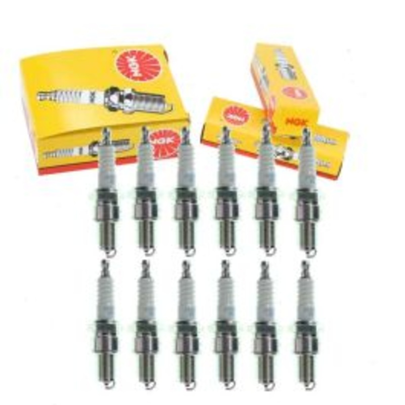 12 pc NGK Standard Spark Plugs for 1968-1970 Ferrari 365 GT 4.4L V12