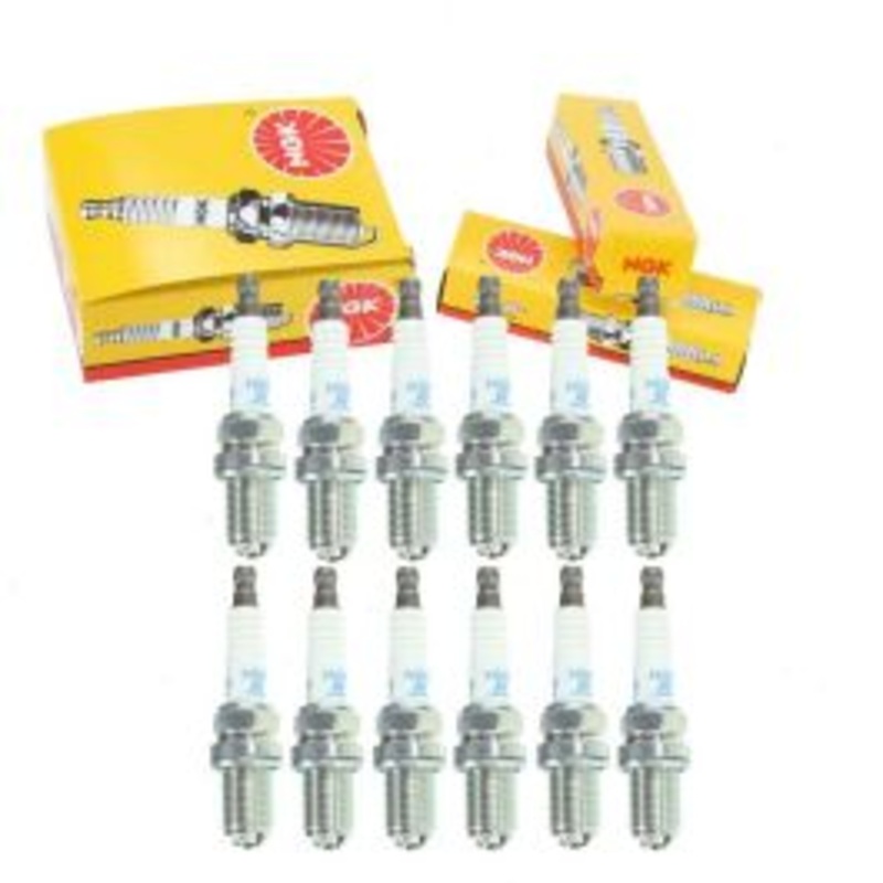 12 pc NGK Standard Spark Plugs for 2002 Rolls-Royce Park Ward 5.4L V12