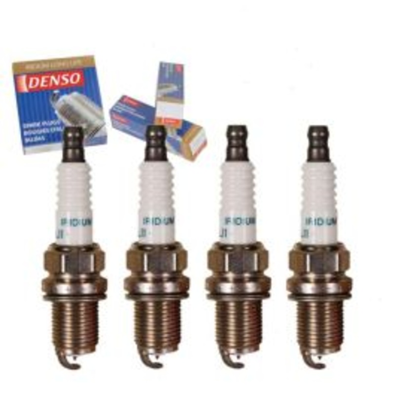 4 pc DENSO Iridium Long Life Spark Plugs for 1989-1992 Daihatsu Charade 1.3L L4