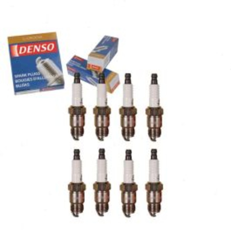 8 pc DENSO Standard U-Groove Spark Plugs for 1979-1988 GMC P3500 5.7L 7.4L V8