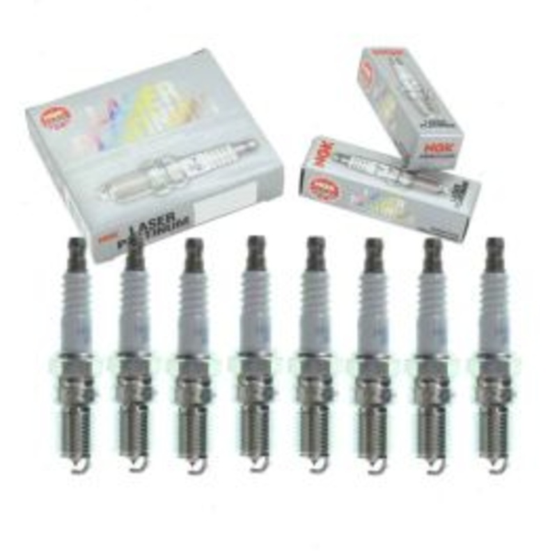 8 pc NGK Laser Platinum Spark Plugs for 2000-2013 GMC Yukon XL 2500 6.0L V8