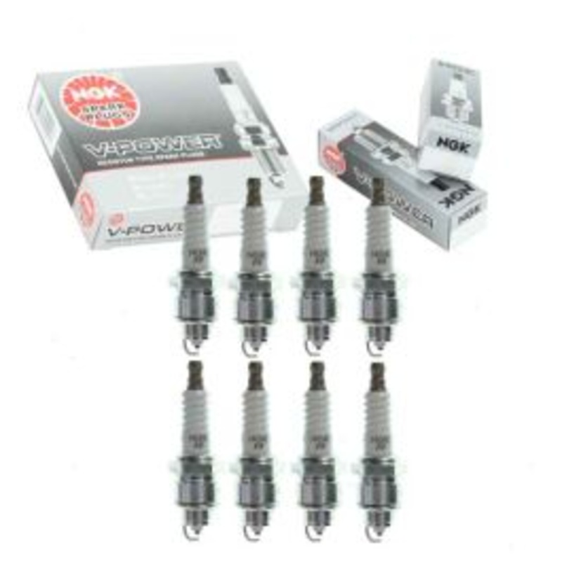 8 pc NGK V-Power Spark Plugs for 1973-1984 Oldsmobile Delta 88 4.3L 5.0L 5.7L 6.6L 7.5L V8