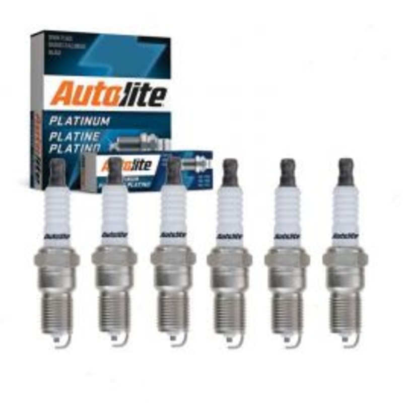 6 pc Autolite Platinum Spark Plug for 1977-1979 Ford Pinto 2.8L V6