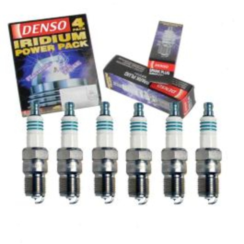 6 pc DENSO Iridium Power Spark Plugs for 2004 Ford F-150 Heritage