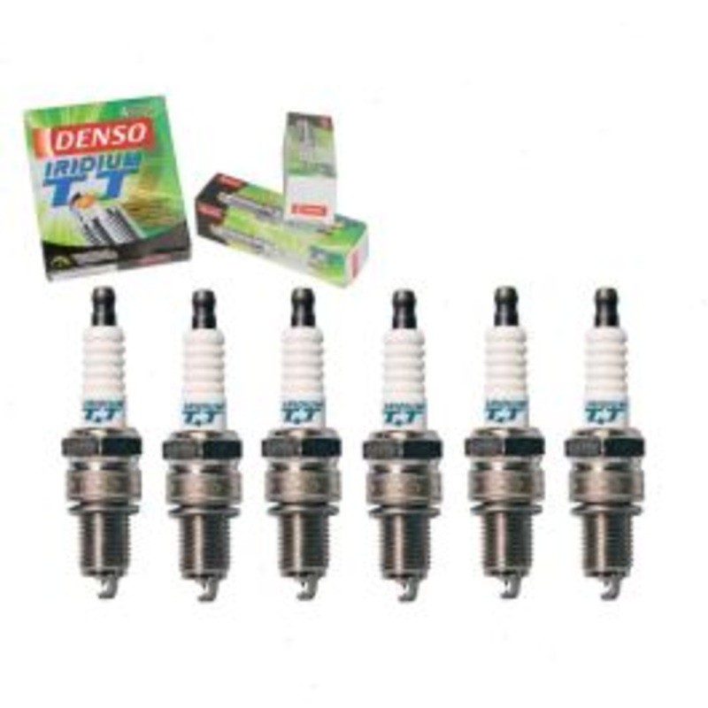 6 pc DENSO Iridium TT Spark Plugs for 1978-1981 Mercedes-Benz 280CE 2.8L L6