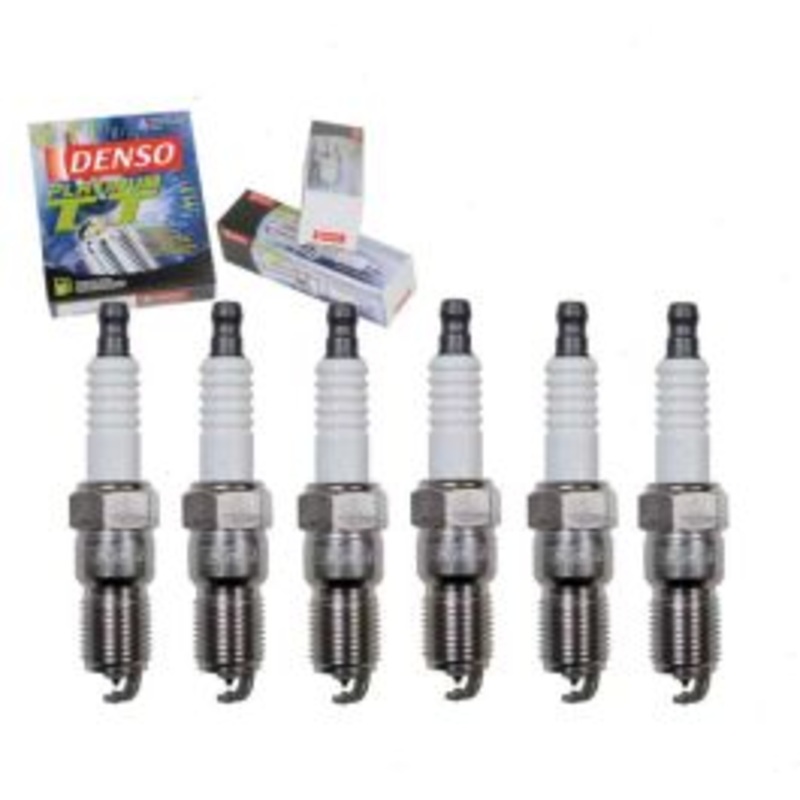 6 pc DENSO Platinum TT Spark Plugs for 2005-2007 Land Rover LR3 4.0L V6