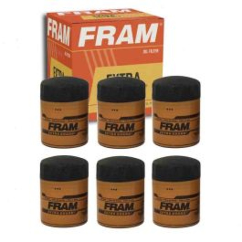 6 pc FRAM Extra Guard PH3675 Engine Oil Filters