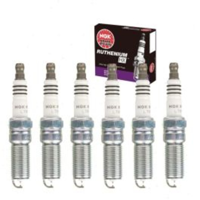 6 pc NGK Ruthenium HX Spark Plugs for 2007-2011 Ford Edge 3.5L V6