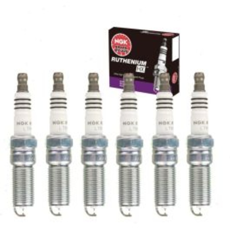 6 pc NGK Ruthenium HX Spark Plugs for 2010-2012 Ford Fusion 3.5L V6