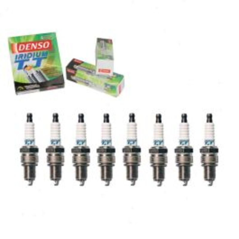 8 pc DENSO Iridium TT Spark Plugs for 1968 Dodge P375 5.9L V8