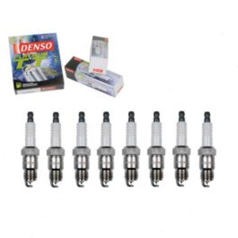 8 pc DENSO Platinum TT Spark Plugs for 1970-1974 GMC C25 C2500 Pickup 5.0L 5.7L 6.6L 7.4L V8