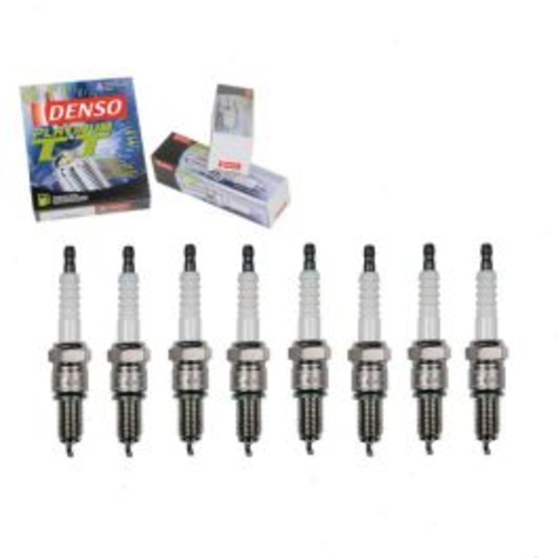 8 pc DENSO Platinum TT Spark Plugs for 1985-1988 Jeep J20 5.9L V8