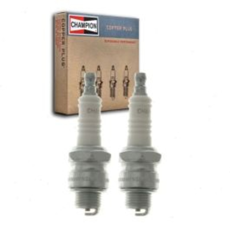 2 pc Champion Copper Plus 825 J4C Spark Plugs